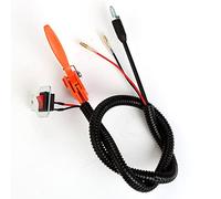 Interruttore dell'acceleratore del motore della trivella a terra 44-5 40-5 accessori for interruttori semplici ad angolo for bestiame a due punzoni Parti del motore a benzina (Color : Chocolate)