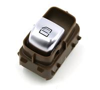 interruttore dell'ascensore per auto Per Mercedes per Benz per W205 S205 X253 C253 2059051513 Interruttore alzacristallo elettrico lato passeggero anteriore destro posteriore(Marrone)