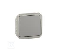 Interruttore deviatore 10AX-250V~-grigio, NUOVO PLEXO 55 069511L
