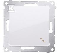 Interruttore deviatore 16 AX bianco Simon54 DW6A.01/11