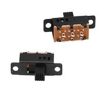 INTERRUTTORE DEVIATORE A SLITTA 2 POSIZIONI switch per CS 6 pin 2.3x0.75x1.7cm