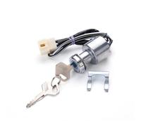 Interruttore di Accensione Auto 12/24v in Ottone Solido Argento | Blocco Sicuro Chiave, Taglio Alimentazione, per Manutenzione Veicoli e Immobilizzazione Anti Furto
