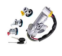 Interruttore Di Accensione Auto Cilindro Serratura Sinistra Destra Set Con 2 Chiavi Compatibile Con Nissan Per Navara D22 1997-2006 B45480 K9810-2S806 Blocco Accensione Interruttore