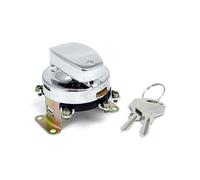 Interruttore di accensione blocchetto stile fl 5 poli chiave piatta cromo 36-72