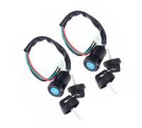 Interruttore di accensione con chiave e serratura a 4 fili, adatto for moto, quad, ATV, parti 50cc, 70cc, 90cc, 110cc, 150cc, 250cc(2pcs)