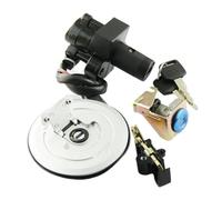 Interruttore di Accensione del motociclo Tappo del Serbatoio del Gas Del Carburante Copertura del Sedile Serratura Set di Chiavi Kit Misura for Honda XRV750 Africa Twin 1993-2000 35100-MY1-007