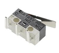 Interruttore di accensione del motorino di avviamento Interruttore Di Finecorsa 1A 125V Del Mouse SPDT 3Pin A Pulsante Momentaneo Senza Maniglia/Con Maniglia A Rullo(BENT FOOT-3,20PCS)