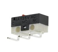 Interruttore di accensione del motorino di avviamento Interruttore Di Finecorsa 1A 125V Del Mouse SPDT 3Pin A Pulsante Momentaneo Senza Maniglia/Con Maniglia A Rullo(BENT FOOT-1,1000PCS)