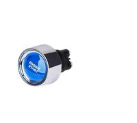 Interruttore di accensione e avviamento del motore 12V 50A 3 pin SPST Pulsante di avviamento momentaneo senza chiave Interruttori ON OFF Adatto per(Blue)