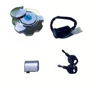 Interruttore di accensione e blocco anteriore set con tasto per il coperchio del serbatoio del carburante per moto CG125 Compatibile con chiusura della porta elettrica(CG125 lock set)