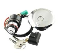 Interruttore Di Accensione For Moto Kit Chiave Per Serratura Sella, Tappo Serbatoio Carburante, Interruttore Accensione Per Motocicletta Per Suzuki Per GN125 1982 1983-2001 Blocco Interruttore Accens