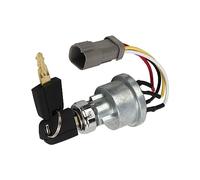 Interruttore di Accensione Motore, Blocco Interruttore di Accensione con 2 Chiavi, Interruttore di Avviamento Accensione, 110-7887 Adatto per Modelli Caterpillar Caricatore a Ruote