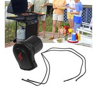 Interruttore di accensione per barbecue compatibile con Char-Broil Tru-Infrared per patio per griglie da bistrot, pulsante con dado di bloccaggio e fili da 17 pollici per una facile sostituzione