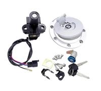 Interruttore Di Accensione Per CB400 SF 1992-1998 Per VT250 Per CB750 Interruttore di blocco dell'accensione Coperchio tappo serbatoio carburante Serrature maniglia sedile Include chiave