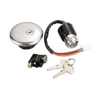 Interruttore Di Accensione Serratura Per Suz&uki Per GN125 1982-2001 Set Chiavi Per Interruttore Accensione Coperchio Serbatoio Carburante E Serratura Della Sella
