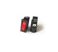 Interruttore di alimentazione Accessori Pulsante senza luce Riscaldamento elettrico Multifunzionale KCD3 2Band 3Band 2PIN 3PIN(KCD3 red,Band3 3PIN)