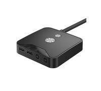 Interruttore di Alimentazione da Tavolo per Computer Alimentatore Host PC Esterno Interruttore un Pulsante /Off, Doppie Porte USB