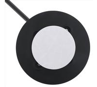 Interruttore di alimentazione host esterno con effetto di illuminazione RGB per computer (nero)