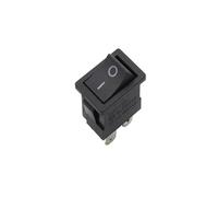 Interruttore di alimentazione, Interruttore a bilanciere, confezione da 5 SPST multicolore 4PIN ON OFF a LED 15x21mm 6A 250V 10A 125V for veicoli e casa(Blue)