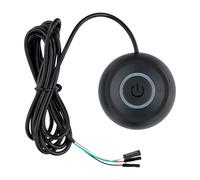 Interruttore Di Alimentazione Pc, Controllo On Off Del Desktop, Pulsante Esterno, Cavo Di Prolunga Per Interruttore Di Accensione/Spegnimento Della Scheda Madre Del Pc Da 1,8 M Con Luce Led (Nero)