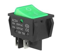 Interruttore di alimentazione verde compatibile con pulsante di accensione/spegnimento di ricambio elettronica di alta qualità adatto per aspirapolvere Numatic 'Henry' Hoover Hetty James George Rocker