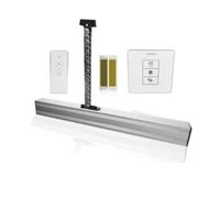 Interruttore di apertura automatico for finestra scorrevole a catena elettrica domestica da 400 mm Attuatore for finestra TUYA,Resistenza a tutte le intemperie(Kit10)
