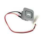 Interruttore di apertura del bagagliaio Pulsante porta bagagliaio posteriore Interruttore cofano per Hyundai per Elantra/Avante HD 2007-2010 93555-2H000 4W 8M 9P riparazione(Gray)