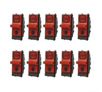 Interruttore di arresto a bilanciere per motoseghe 365 372XP 371 372 372 336 385 390 compatibile con i codici di parte OEM 503098302 501584201 (gambe dritte)