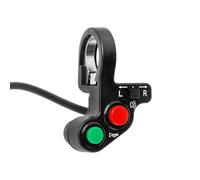 Interruttore di Arresto per Manubrio Moto 22mm Commando Moto Comando Cligno, Interruttore Fari Klaxon On Off con Segnale di Svolta