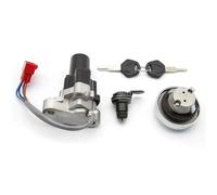 Interruttore di avviamento Accessori Per Motociclette Set Di Chiavi Per Tappo Serbatoio Carburante E Blocchetto Accensione Per Yamaha XVS650 V-Star Per Custom 1998-2017 2016