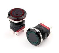 Interruttore di avviamento autobloccante ad alta corrente da 22 mm, interruttore impermeabile(Power label-B,LOCKING_3-6V)
