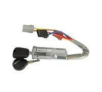 Interruttore Di Avviamento Cilindro Serratura Di Accensione Con Kit Riparazione A 2 Chiavi Compatibile Con Peugeot Per 206 406 1998-2010 OE 4162po Blocchetto Cilindro Accensione