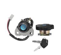 Interruttore di avviamento Set Di Tappi Serbatoio Carburante E Interruttore Chiave Accensione Per Moto Per Yamaha DT200 1991-1994 TW200 2003-2017 2016 2015 2014 2013 2012 2011