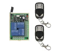 Interruttore di comando a distanza Controller DC12V 24V 4CH utilizzato for il corno a lampada 'asta spinta del motore e altre apparecchiature Residenziale, Commerciale(2,315 MHz,24)
