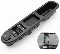 Interruttore di Comando alzacristallo Elettrico per Peugeot 207 CC 2006-2009 Anteriore Sinistro Lato Guida 2 Porte Pulsante Interruttore alzacristallo Elettrico
