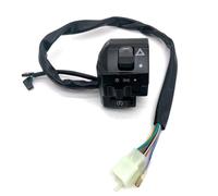 Interruttore Di Comando Per Manubrio Moto Da 22mm 7/8" Universale Per Clacson, Indicatori Di Direzione E Fari Adatto A Moto, Ciclomotori E Scooter Interruttore Del manubrio(R)