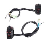 Interruttore Di Comando Per Manubrio Moto Da 22mm Per XL XR 250 400 600 Comandi Sinistro Destro Clacson Indicatori Direzione Fari Avviamento Elettrico Blocco Comandi Moto(1left 1right)