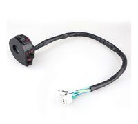 Interruttore di comando universale per manubrio sinistro da 7/8 pollici per moto con indicatore di direzione,