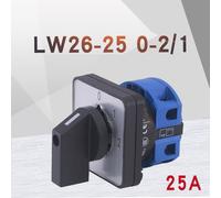 Interruttore di commutazione 25A IP20 2 posizioni 4 terminali tipo rotante per L [EEK: Non conforme]