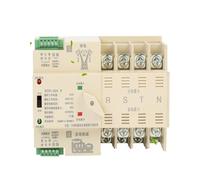 Interruttore di commutazione automatico elettrico compatto a doppia alimentazione con montaggio su guida 4P 32A 40A 50A 63A 100A(25A)