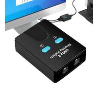 Interruttore Di Condivisione USB A 2 Porte - Stampante E Centro Di Commutazione Automatico Dispositivo | Interruttore KVM USB, , Tastiera E Attrezzature Per Desktop, Selettore Di Due Dispositivi