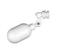 Interruttore Di Controllo 'acqua Con Valvola A Sfera A Galleggiante Di Riempimento Automatico Regolabile In Plastica Bianca Ingresso Valvola A Sfera Da 1/4" For Serbatoio 'acqua A Torre 'acqua