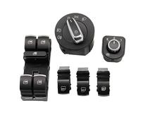 Interruttore di Controllo alzacristalli Auto per VW Passat B6 3C0962125B 5Nd959565B 5Nd941431A Kit regolatore interruttori alzacristalli elettrici Pulsante Sollevatore