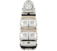 Interruttore di controllo alzacristallo elettrico compatibile con W205 W222 LC W253 GLC200 GLC250 GLC300 GLC43 - Sostituisce 2059056811 2229056800(Beige)