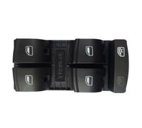 Interruttore di controllo alzacristallo elettrico lato conducente sinistro | Compatibile con Audi A3 S3 A6 S6 C6 Q7 RS6 2004-2014 4FD959851A DUBNRGC