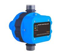 Interruttore di controllo automatico a pressione for pompa 'acqua PS03A 250V 1.1KW, interruttore di controllo 'acqua Controller a pompa 'acqua con timer digitale Facile installazione(Blauw)