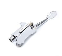 Interruttore di controllo del pedale del pavimento, rubinetto valvola rubinetto interruttore a pedale montato a pavimento, singolo bacino dell'acqua fredda lavandino a mani libere, per luoghi