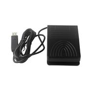Interruttore di controllo del pedale USB for PC Game Pad Adattatore for tastiera e mouse pre-programmato USB for computer Immagine multimediale con stringa ad ultrasuoni(A Size)