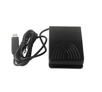 Interruttore di controllo del pedale USB for PC Game Pad Adattatore for tastiera e mouse pre-programmato USB for computer Immagine multimediale con stringa ad ultrasuoni(A Size)