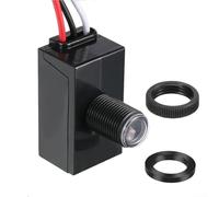 Interruttore di controllo della luce del sensore della fotocellula per uso esterno dal tramonto all'alba Funzionamento automatico compatibile con apparecchi di illuminazione a incandescenza a LED (JL